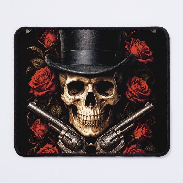 Item preview, Skull, Guns and Roses designed and sold by IRONGHOSTT.