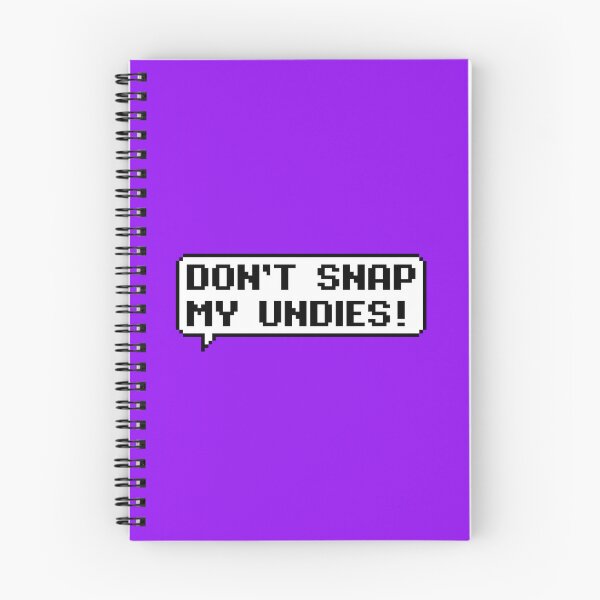 Item preview, Don’t Snap My Undies – Funny Pixel Speech Bubble Retro Design designed and sold by PixelPuncheur.