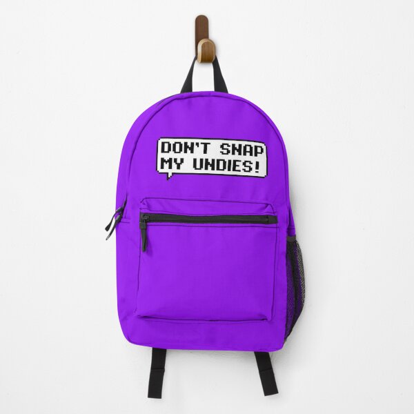 Item preview, Don’t Snap My Undies – Funny Pixel Speech Bubble Retro Design designed and sold by PixelPuncheur.