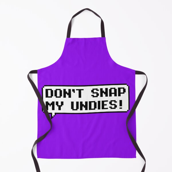 Item preview, Don’t Snap My Undies – Funny Pixel Speech Bubble Retro Design designed and sold by PixelPuncheur.