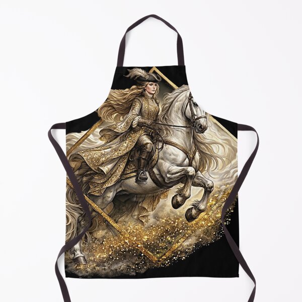 Item preview, Majestic Baroque rider on a white stallion designed and sold by thirtyonestars.