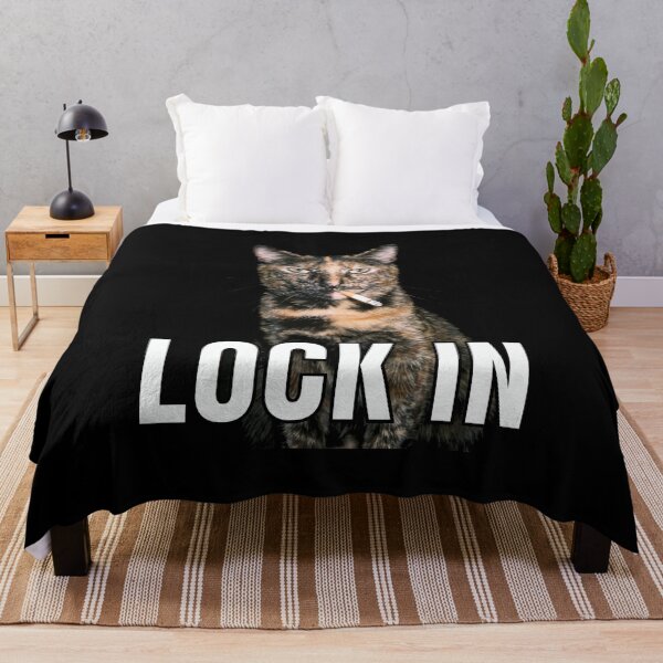 Item preview, Lock In Cat Shirt Funny Smoking Cat T-Shirt Tortoiseshell Cat Meme Tee Tortie Cat Shirt Cool Cat Meme Top Funny Cat Lover Gift Apparel [Black Shirt Only] designed and sold by Off-Road-Zone.