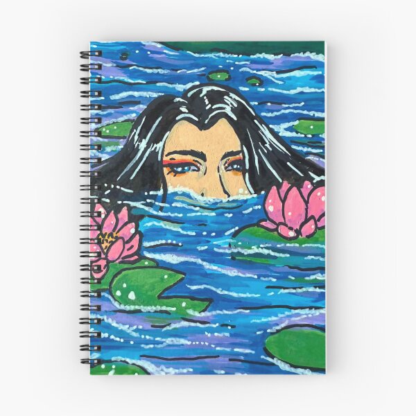 Item preview, The Woman and the Lily Pads designed and sold by AvalonUnmuzzled.