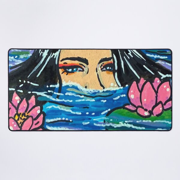 Item preview, The Woman and the Lily Pads designed and sold by AvalonUnmuzzled.