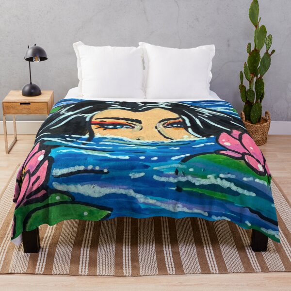 Item preview, The Woman and the Lily Pads designed and sold by AvalonUnmuzzled.