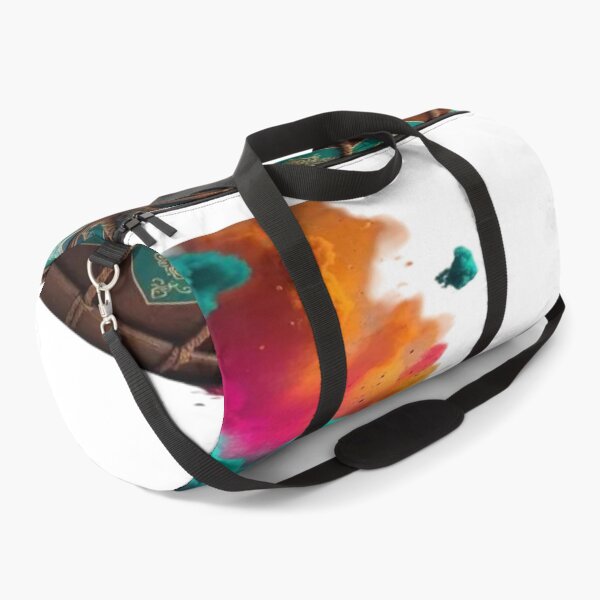 Item preview, The Rhythm of Sacred Colors: Dholak Drum & Holi Powder Explosion - Music & Colors of the Indian Festival designed and sold by RAYBIL.