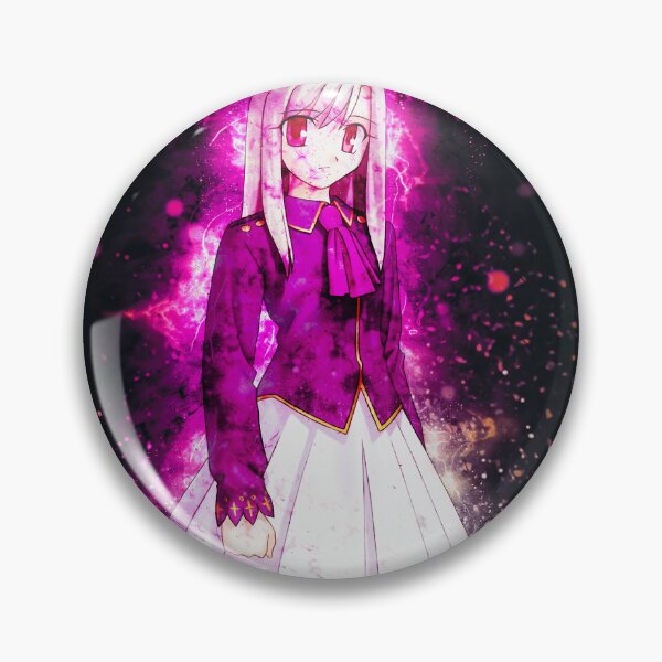 Item preview, Illyasviel Fate Stay Night Purple Glow Noble Smile designed and sold by mildaclairmo.