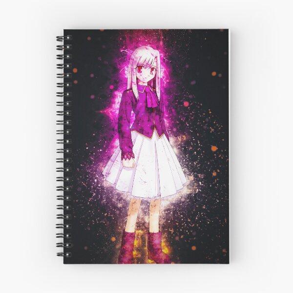 Item preview, Illyasviel Fate Stay Night Purple Glow Noble Smile designed and sold by mildaclairmo.