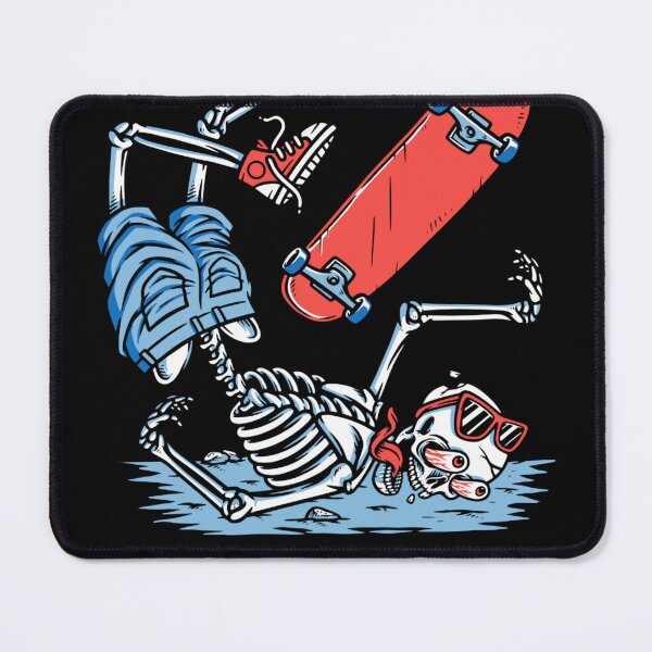 Item preview, Skeleton Skateboard Wipeout Oh I Fell! designed and sold by Nol1ytv.