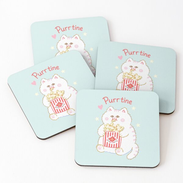 Item preview, Poutine Canadian Cat Snack designed and sold by Geta Gato.