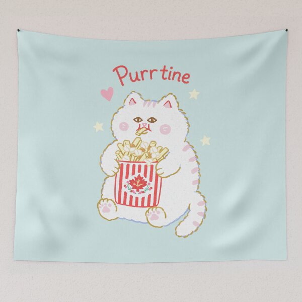 Item preview, Poutine Canadian Cat Snack designed and sold by Geta Gato.
