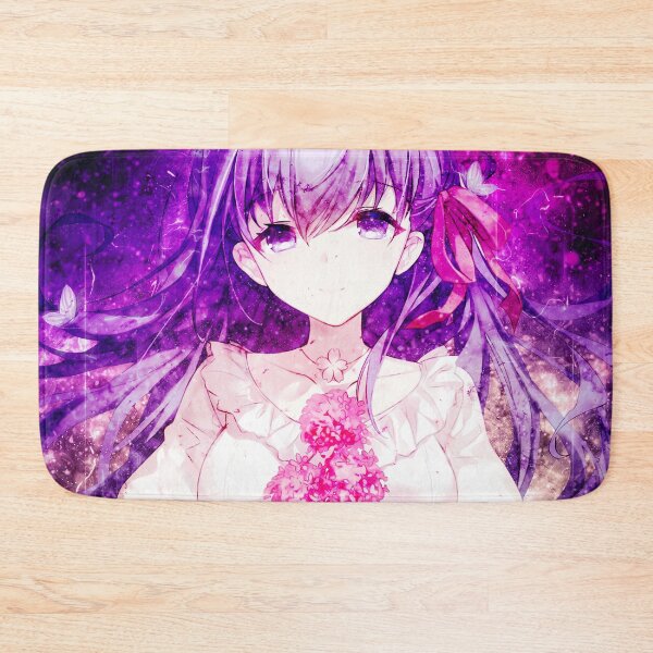 Item preview, Sakura Matou Fate Stay Night Purple Flower Glow designed and sold by mildaclairmo.