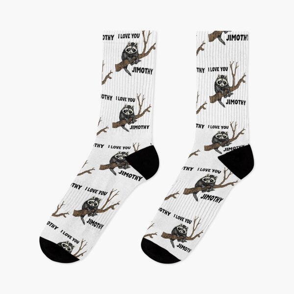 Item preview, Love You Jimothy Funny Raccoon Meme Cute Anima designed and sold by VioIneka.