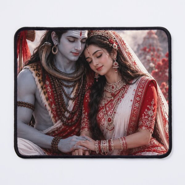 Item preview, Lord Shiva and his wife Parwati designed and sold by GoddessParvatiSati.