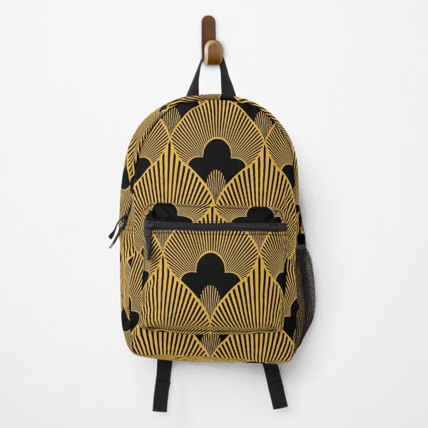 Item preview, Art Deco Pattern in Gold-Hues and Jet Black designed and sold by DEC02.