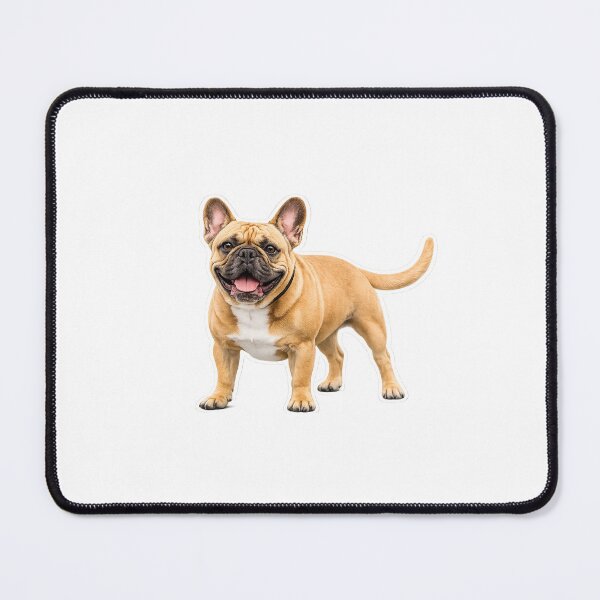 Item preview, French Bulldog Fawn Standing designed and sold by BackgroundND.