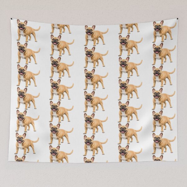 Item preview, French Bulldog Fawn Standing  designed and sold by BackgroundND.