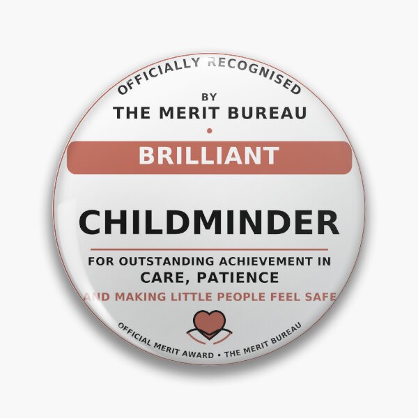 Item preview, Childminder Thank You Gift | Brilliant Childcare Provider Appreciation Award designed and sold by TheMeritBureau.
