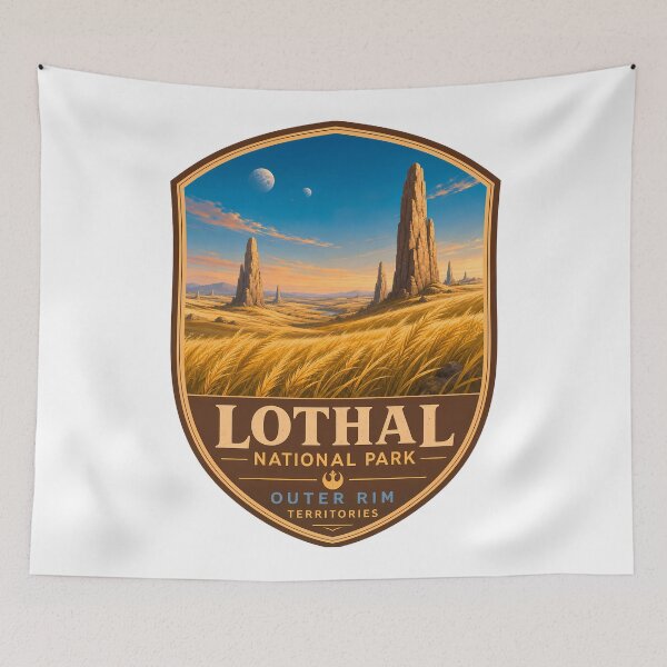 Item preview, Lothal National Park  designed and sold by FrontierCosmic.