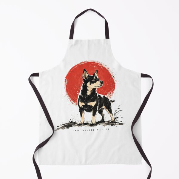 Item preview, Lancashire Heeler Japanese Sumi-e Art designed and sold by Abidel.