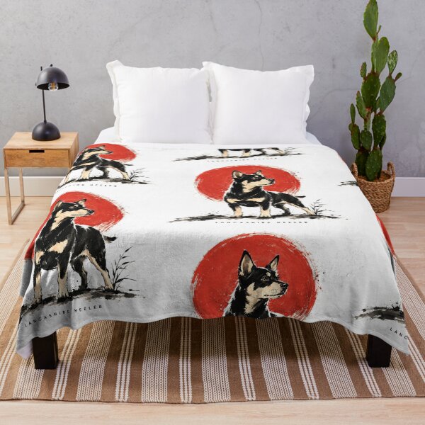 Item preview, Lancashire Heeler Japanese Sumi-e Art designed and sold by Abidel.