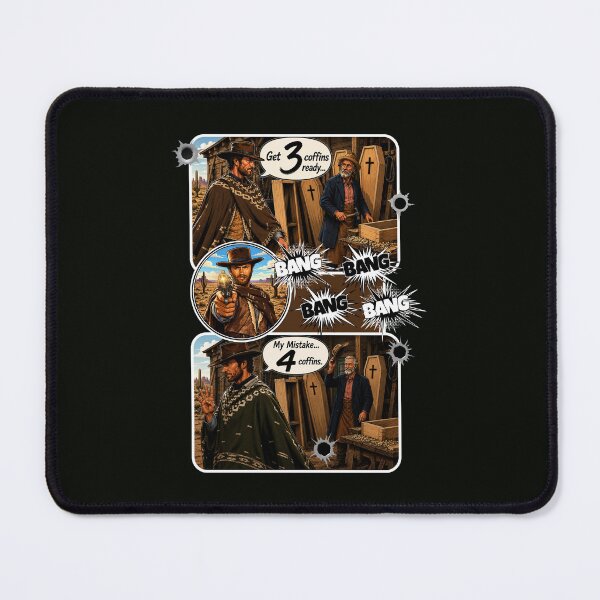 Item preview, A Fistful of Dollars – Get 3 Coffins designed and sold by Popcorn Odyssey.