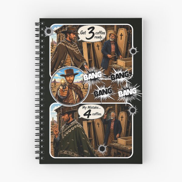Item preview, A Fistful of Dollars – Get 3 Coffins designed and sold by Popcorn Odyssey.