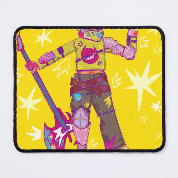 Item preview, Neon Futuristic Warrior Musician Art designed and sold by Saise-Chark.