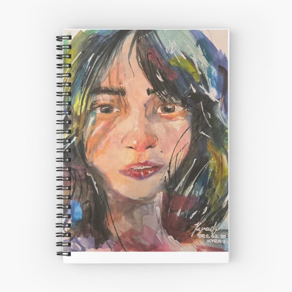 Item preview, Watercolour Print of Girl designed and sold by jadexjournal.