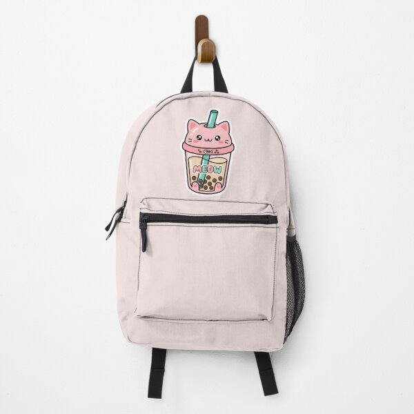 Item preview, Kitty Matcha Bubble Tea Sticker | Kawaii Café Collection designed and sold by Nexyra_Labs Art Studios.