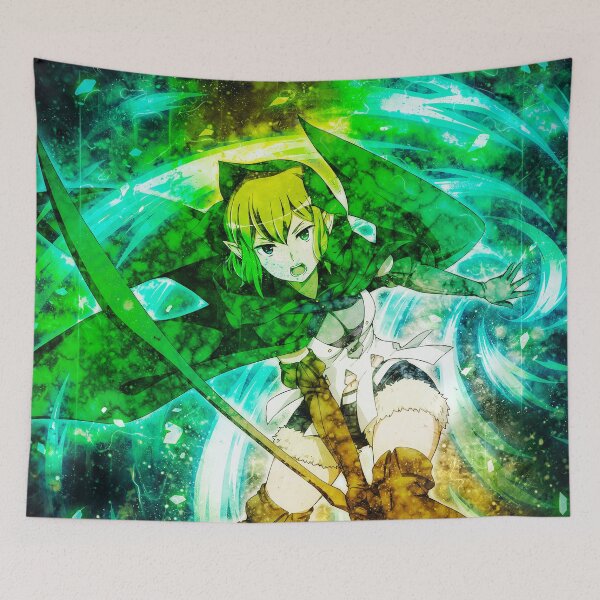 Item preview, Ryuu Lion DanMachi Green Wind Warrior designed and sold by mildaclairmo.