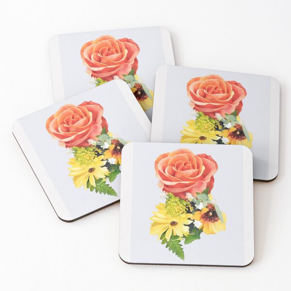 Item preview, Peach Rose Medley designed and sold by Comfort Home Art.