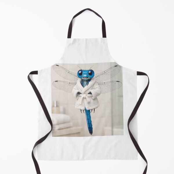 Item preview, Cozy Bathrobe Blue Dragonfly designed and sold by Sillytoe.