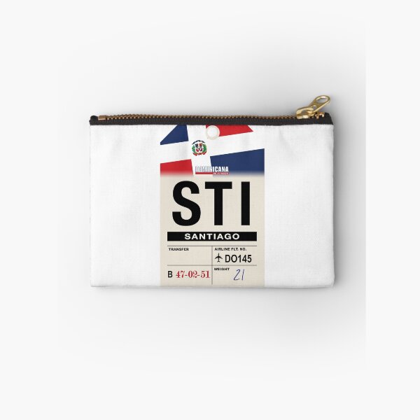 Item preview, Santiago (STI) Dominican Republic Airline Luggage Tag designed and sold by travelwitheric.