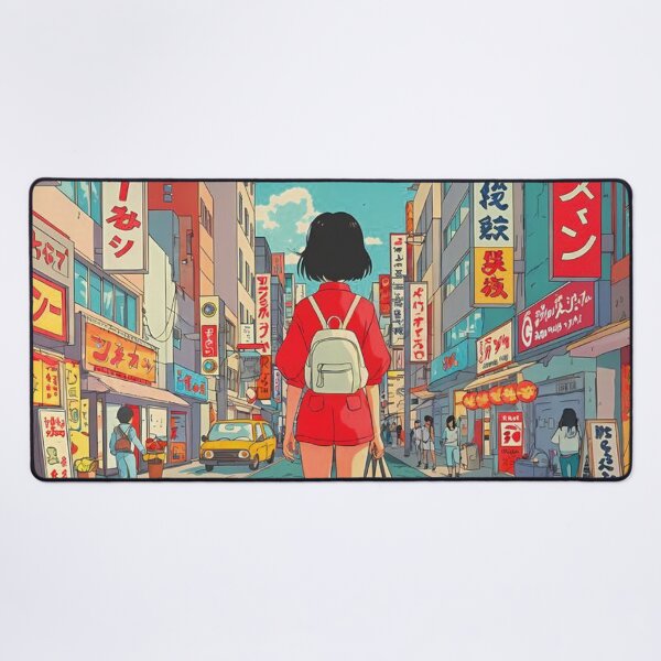 Item preview, Anime girl exploring Tokyo designed and sold by YChangShop.