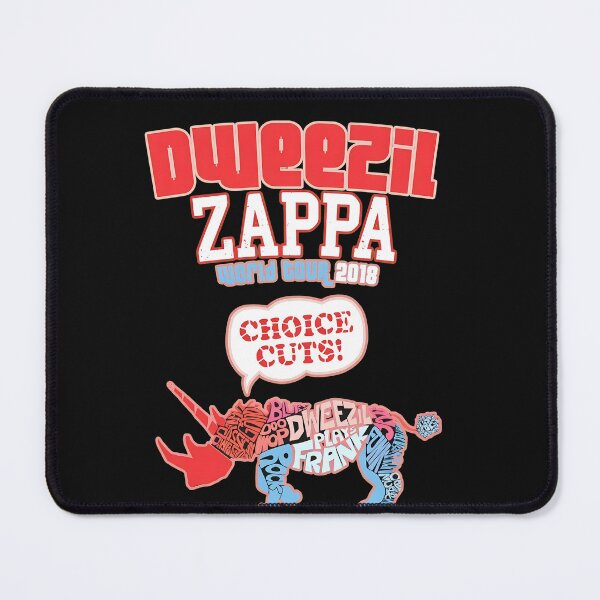 Item preview, Zappa Music Tour Graphic Rhino Art designed and sold by Odd-Nest-Studio.