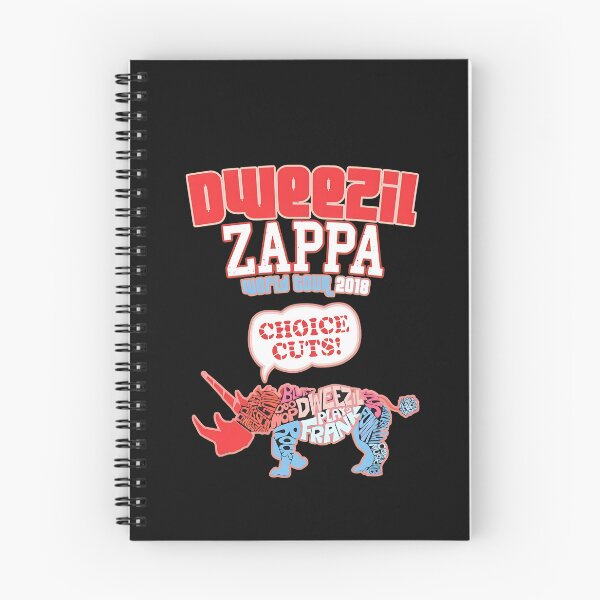 Item preview, Zappa Music Tour Graphic Rhino Art designed and sold by Odd-Nest-Studio.
