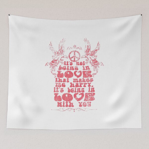 Item preview, In Love With You Retro Peace Graphic designed and sold by The secret storage room.