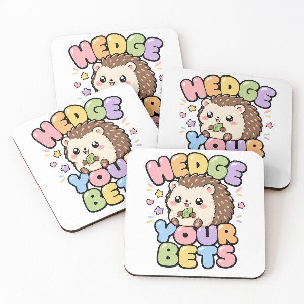Item preview, Hedge Your Bets Cute Kawaii Hedgehog designed and sold by BoosterShop.