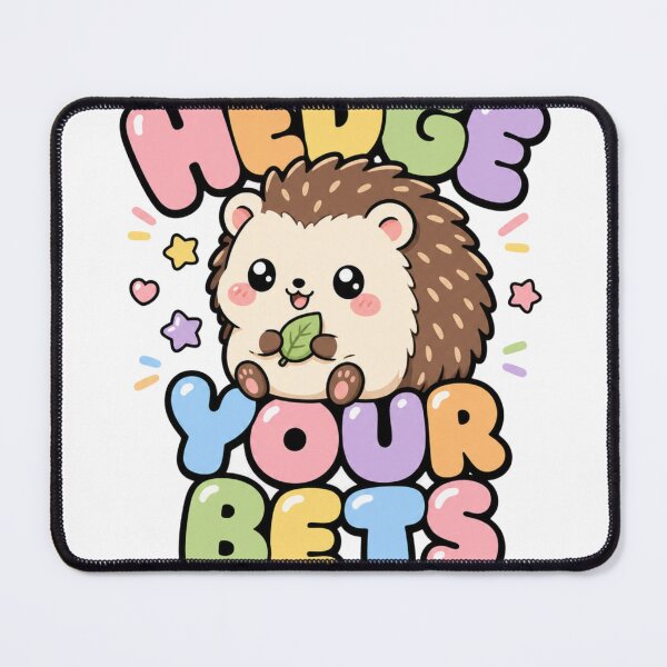 Item preview, Hedge Your Bets Cute Kawaii Hedgehog designed and sold by BoosterShop.
