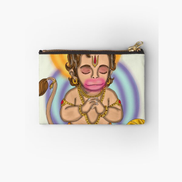 Item preview, Lord Hanuman Artwork | Powerful Hindu God Digital Painting Illustration designed and sold by Harshit_Digital_Arts.