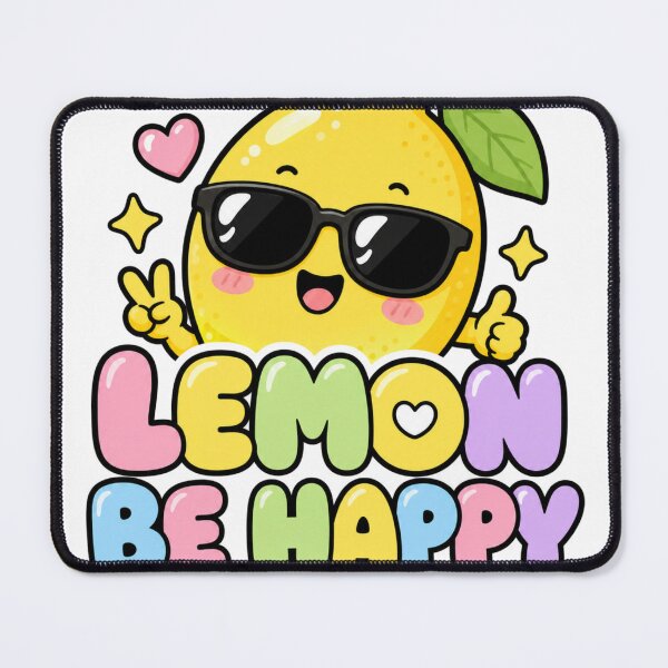 Item preview, Lemon Be Happy Sweet Kawaii Lemon designed and sold by BoosterShop.