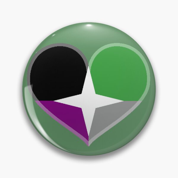 Item preview, A-spec Pride Heart [Green Edition] designed and sold by Roxzania.