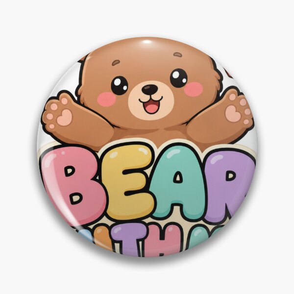 Item preview, Bear With Me Cute Kawaii Bear designed and sold by BoosterShop.