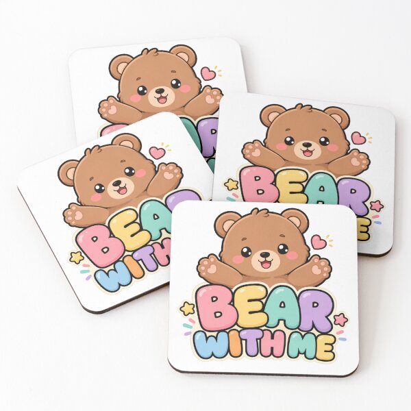 Item preview, Bear With Me Cute Kawaii Bear designed and sold by BoosterShop.