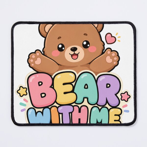 Item preview, Bear With Me Cute Kawaii Bear designed and sold by BoosterShop.