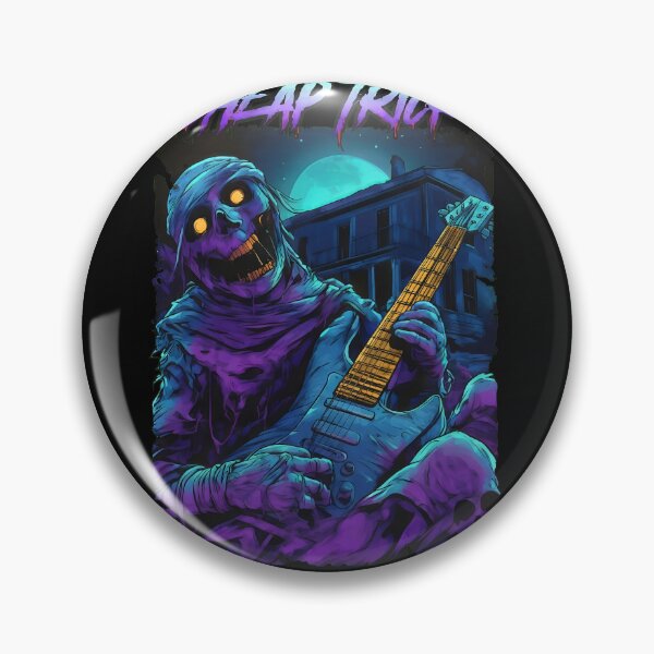 Item preview, Monster Musician Electric Guitar Night Scene designed and sold by Odd-Nest-Studio.