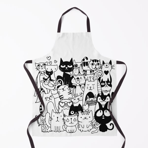 Item preview, Funny Cats - Black and White Clipart designed and sold by DGMaxShop.