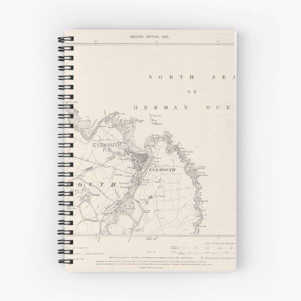Item preview, Map of Eyemouth designed and sold by theactivitycont.
