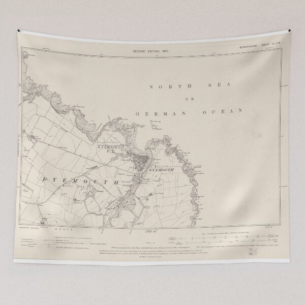 Item preview, Map of Eyemouth designed and sold by theactivitycont.
